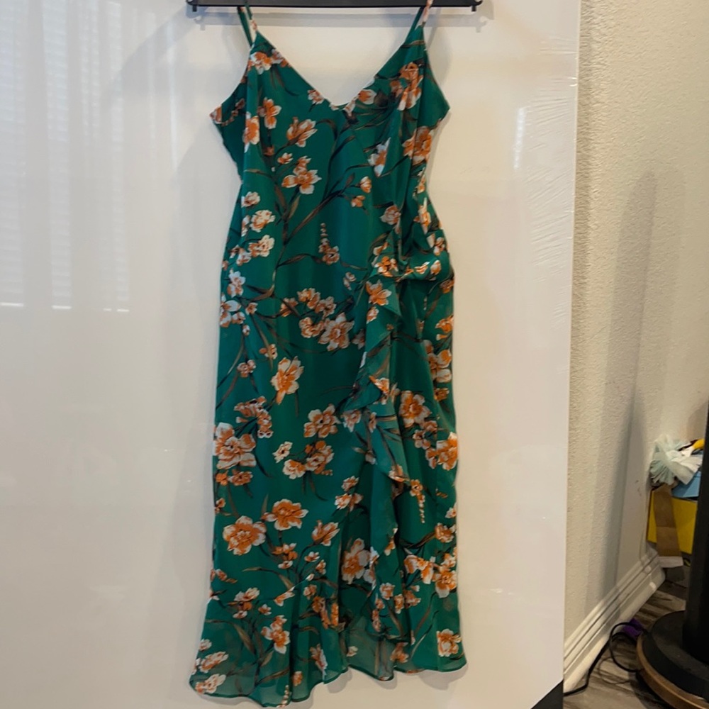 Bardot Floral Ruffled Flounce Dress size 6